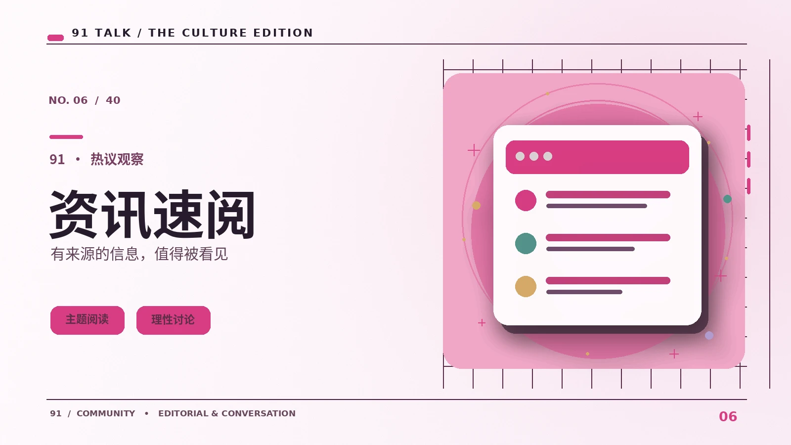每日精选报|通过编辑精选建立每日阅读顺序